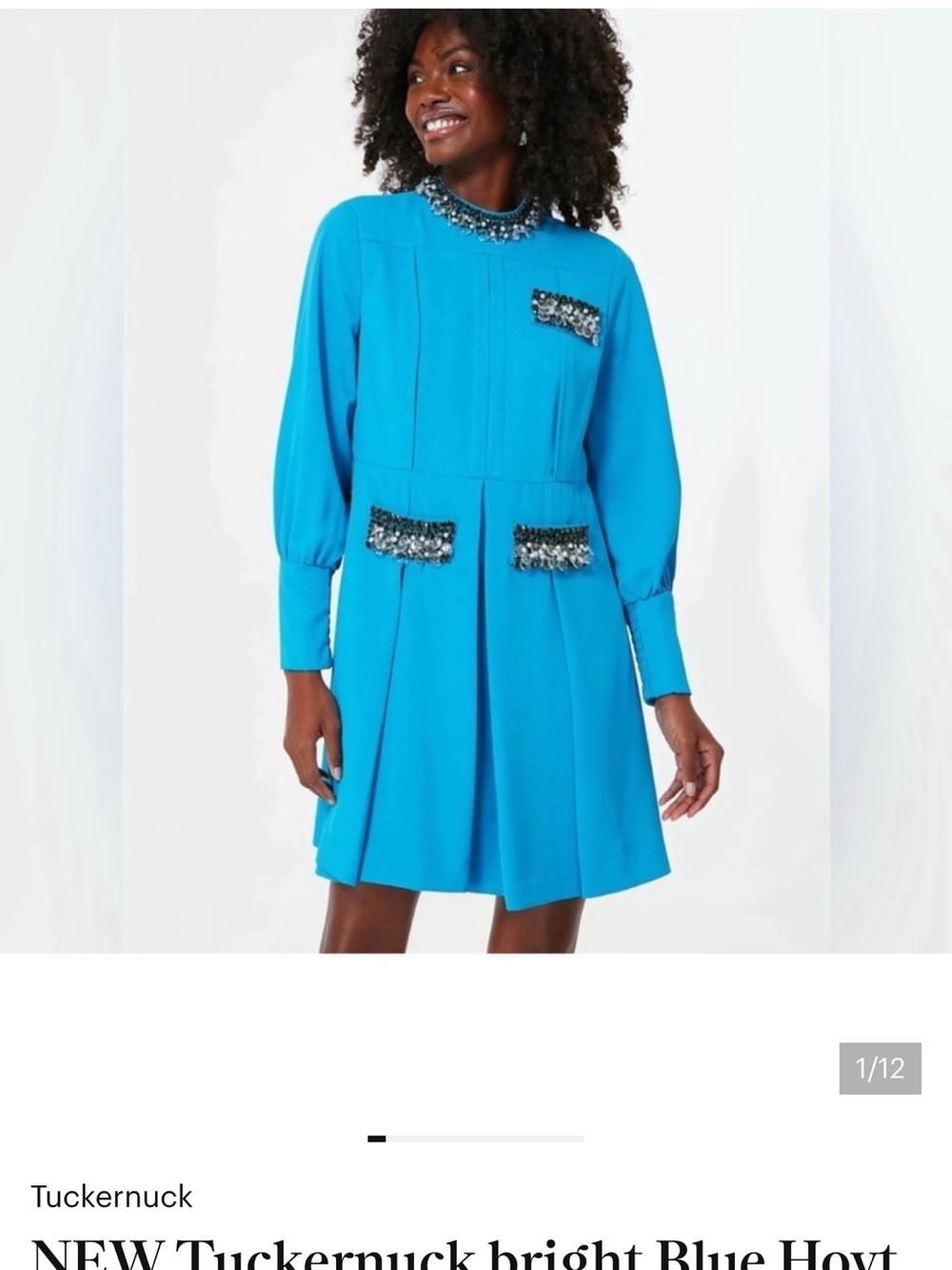 Tuckernuck NWT Jeweled Pocket Dress